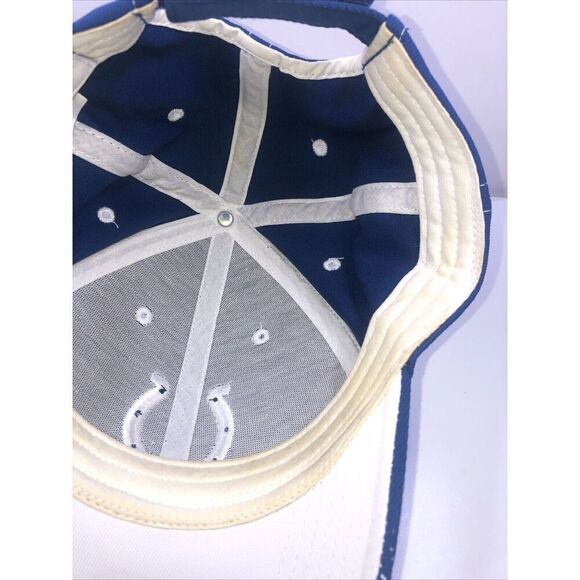 INDIANAPOLIS COLTS Low Profile Blue NFL Hat Vintage 90’s Adjustable - Picture 11 of 12